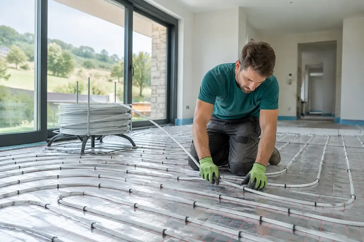 commercial underfloor heating